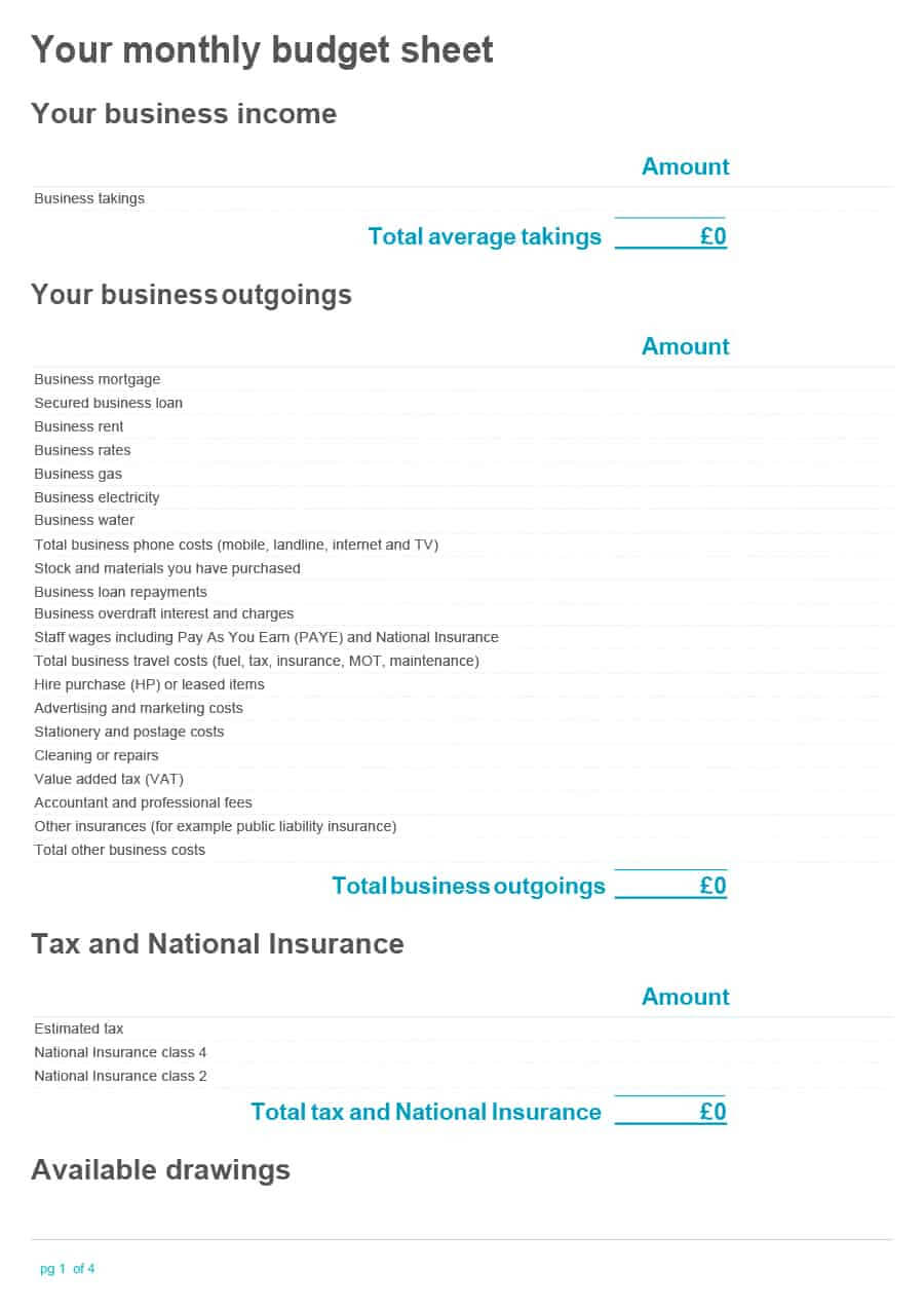 37 Handy Business Budget Templates (Excel, Google Sheets) ᐅ Throughout Annual Business Budget Template Excel