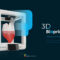3D Bioprinting Modern Ppt Templates Within 3D Printing Templates