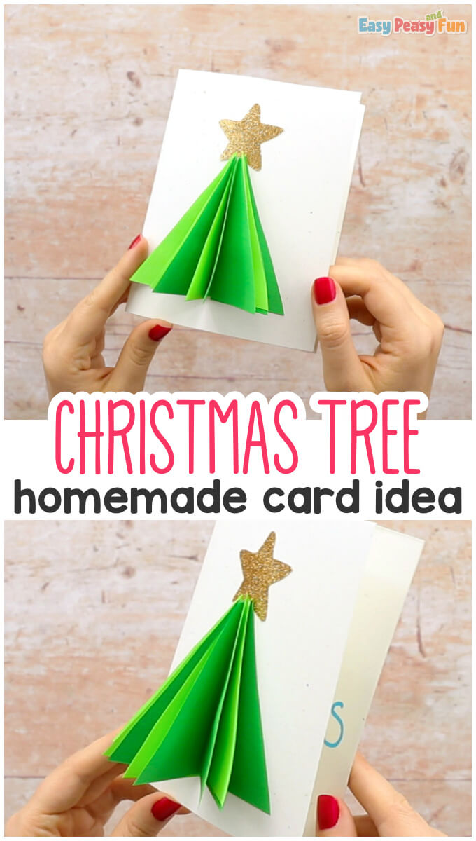 3D Christmas Tree Card – Easy Peasy And Fun In 3D Christmas Tree Card Template