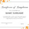 40 Fantastic Certificate Of Completion Templates [Word For Certificate Of Achievement Template Word