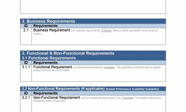 40+ Simple Business Requirements Document Templates ᐅ pertaining to Business Requirements Questionnaire Template