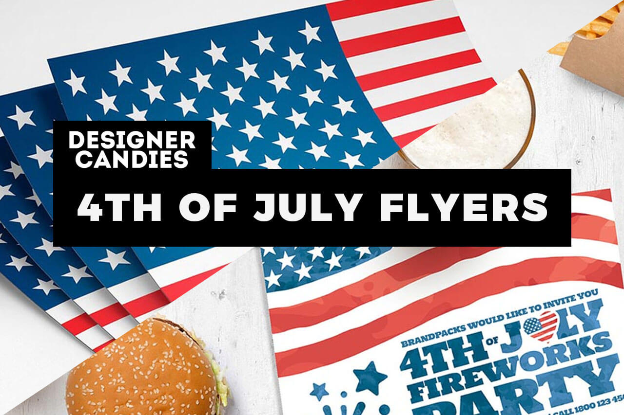 4Th Of July Flyer Templates: 20+ Best Psd & Vector Templates For 4Th Of July Menu Template