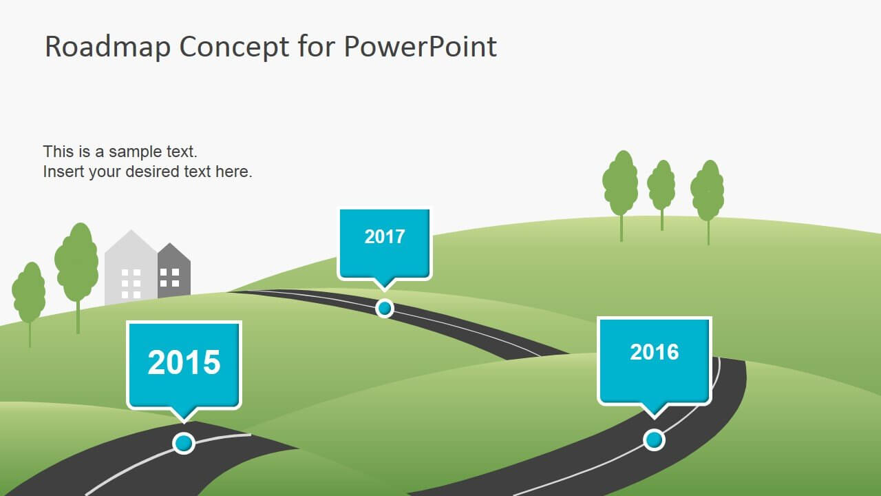 5+ Best 90 Day Plan Templates For Powerpoint Regarding Blank Road Map Template