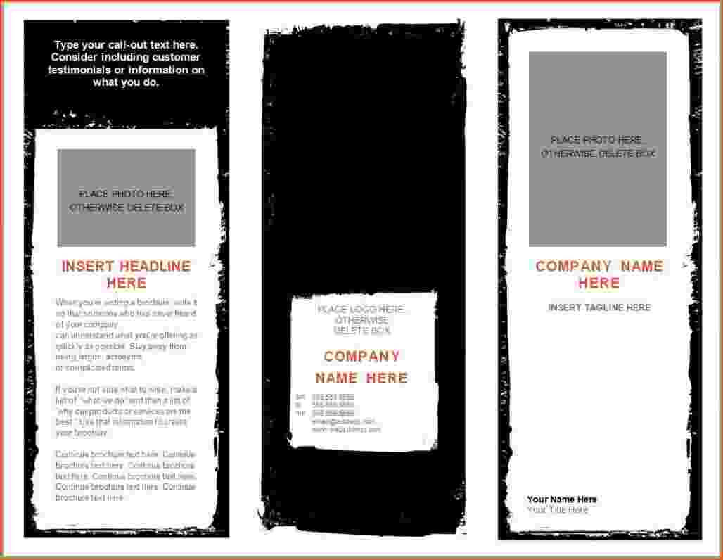 5+ Brochure Template For Word – Bookletemplate Pertaining To Brochure Templates For Word 2007