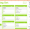 5+ Free Packing List Template | Andrew Gunsberg Regarding Blank Packing List Template