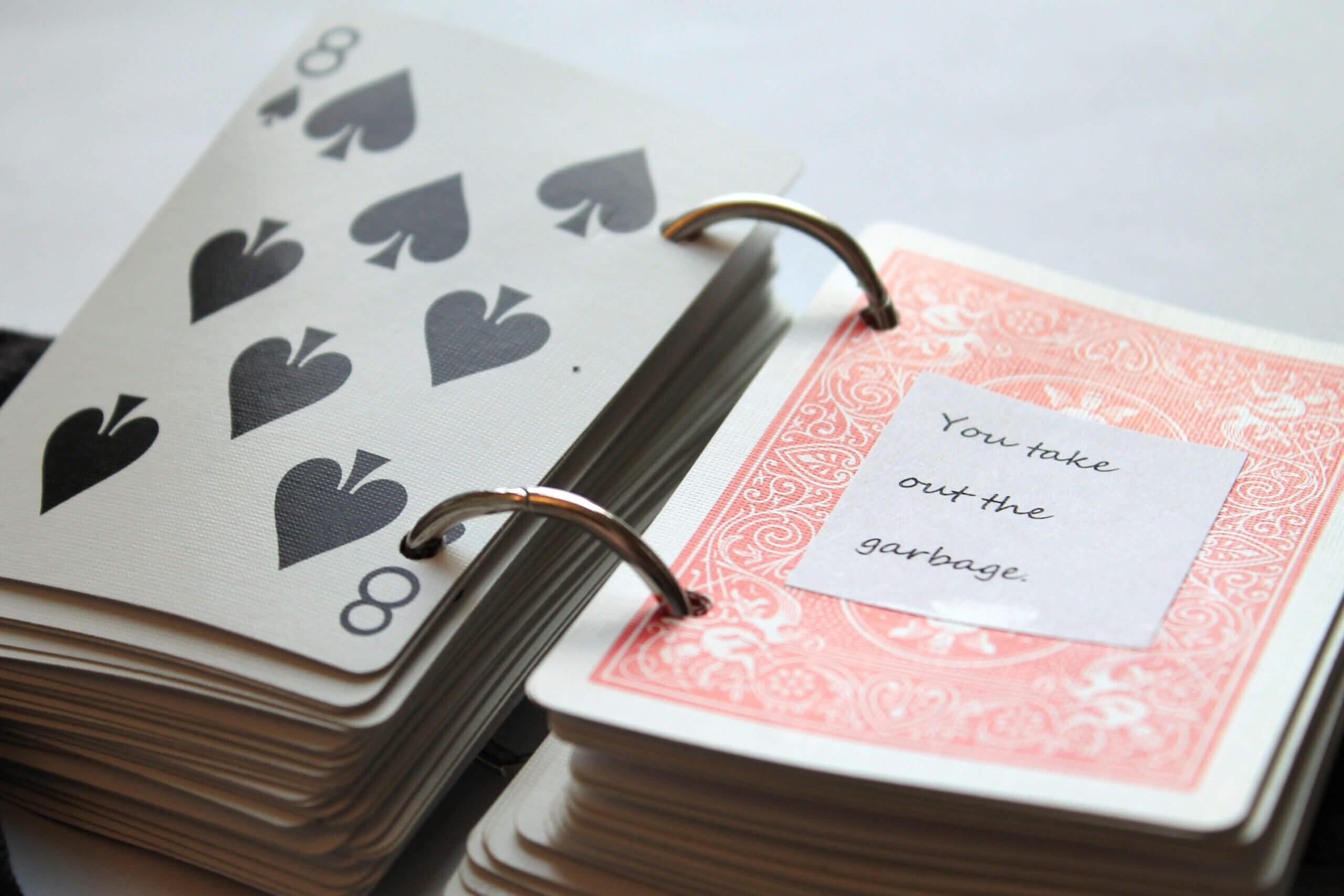 52 Reasons I Love You – Playing Card Book Tutorial Intended For 52 Reasons Why I Love You Cards Templates