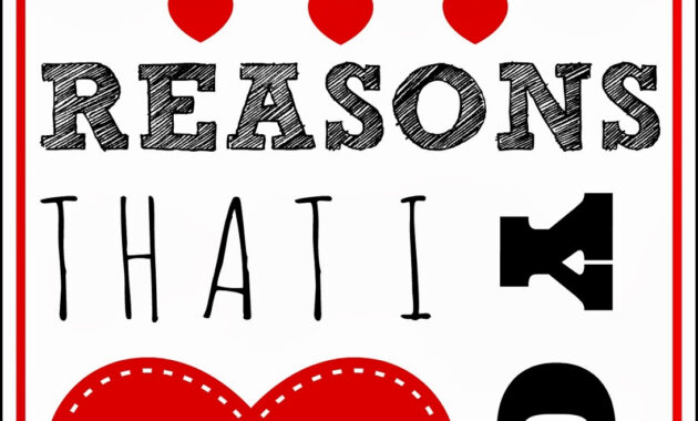 52 Reasons I Love You Template Free ] - You Will Get A pertaining to 52 Reasons Why I Love You Cards Templates Free