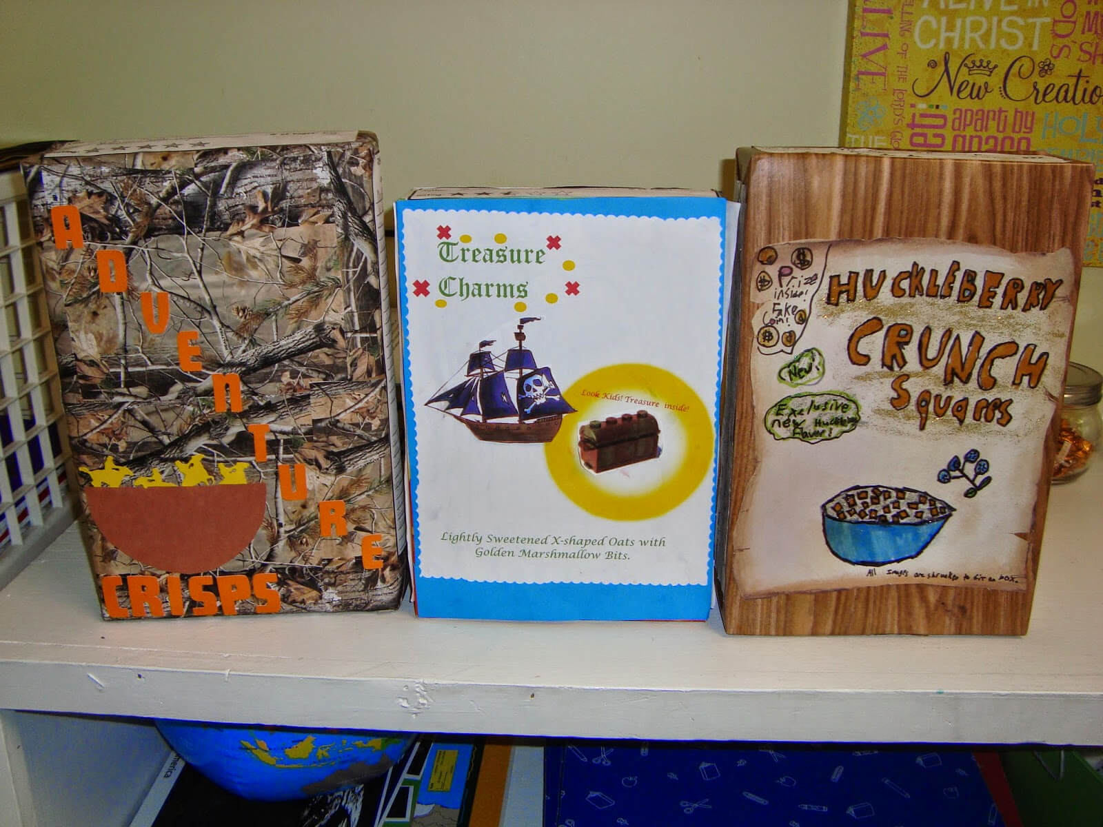 5Th And Fabulous: Cereal Box Book Reports 2014 With Regard To Cereal Box Book Report Template