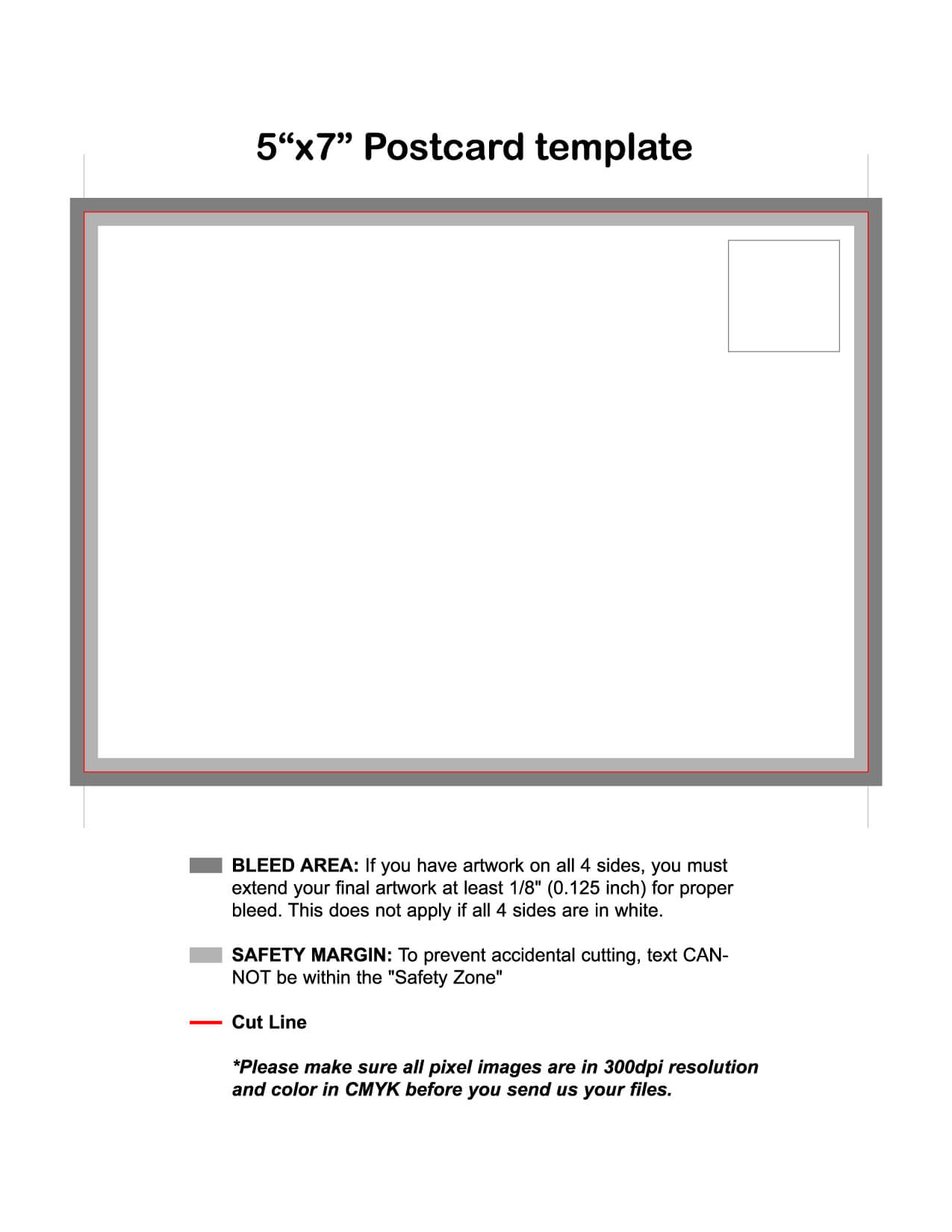 5X7 Template – Colona.rsd7 Regarding 5X7 Postcard Template