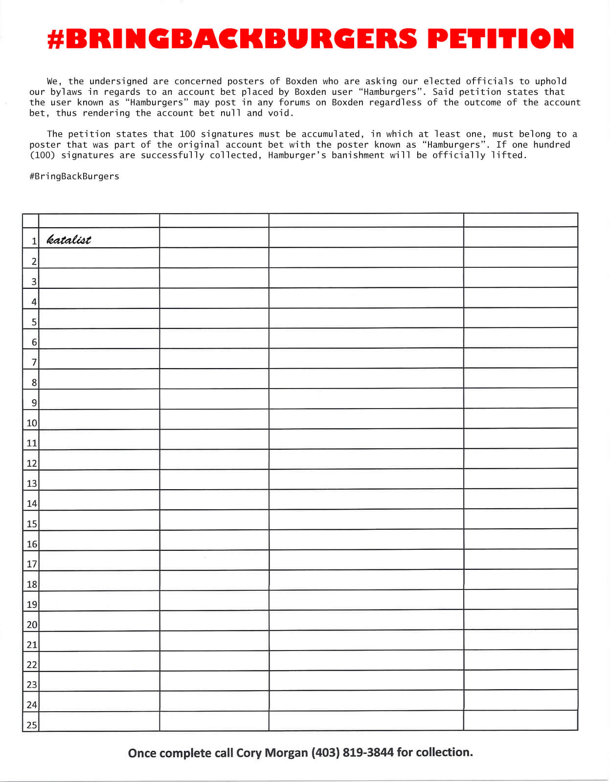 6 Best Photos Of Blank Petition Form Template – Petition With Blank Petition Template