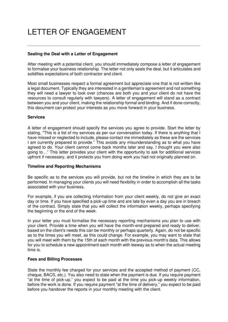 6+ Bookkeeping Contract Templates – Pdf, Word | Free With Bookkeeping Letter Of Engagement Template