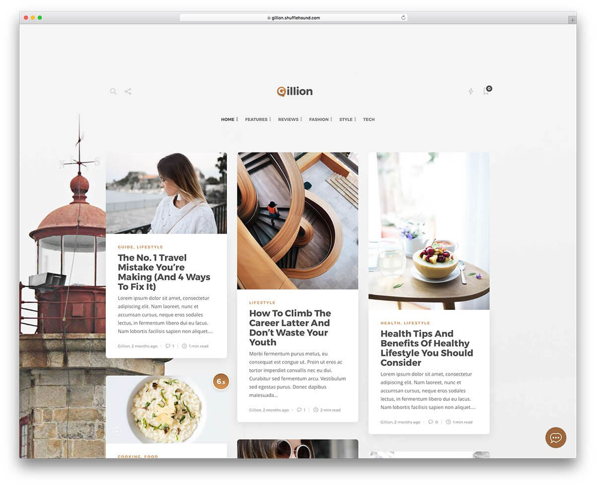 60+ Best Clean WordPress Themes 2020 - Colorlib Inside Blank Food Web Template