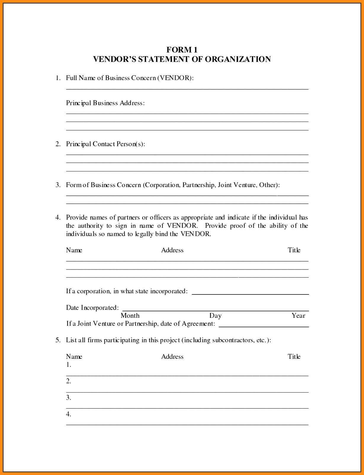 8+ Customer Information Form Template Microsoft Word | Odr2017 Pertaining To Business Information Form Template