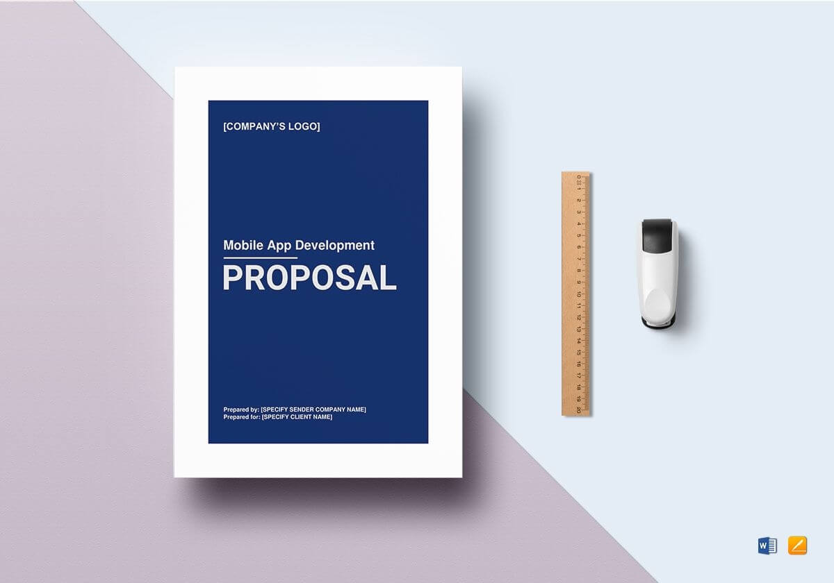 8+ Mobile App Development Proposal Templates | Free Pertaining To App Proposal Template