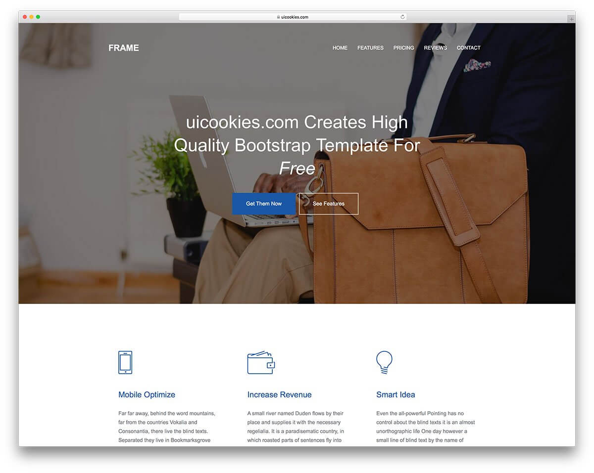 85 Free Business Website Templates For Startups (Html For Basic Business Website Template