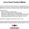 Administer Awards And Decorations – Ppt Download Within Army Good Conduct Medal Certificate Template