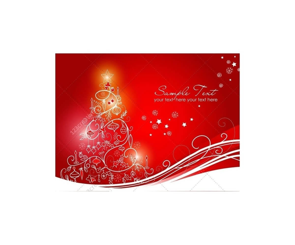 Adobe Illustrator Christmas Card Template – Carlynstudio With Adobe Illustrator Christmas Card Template