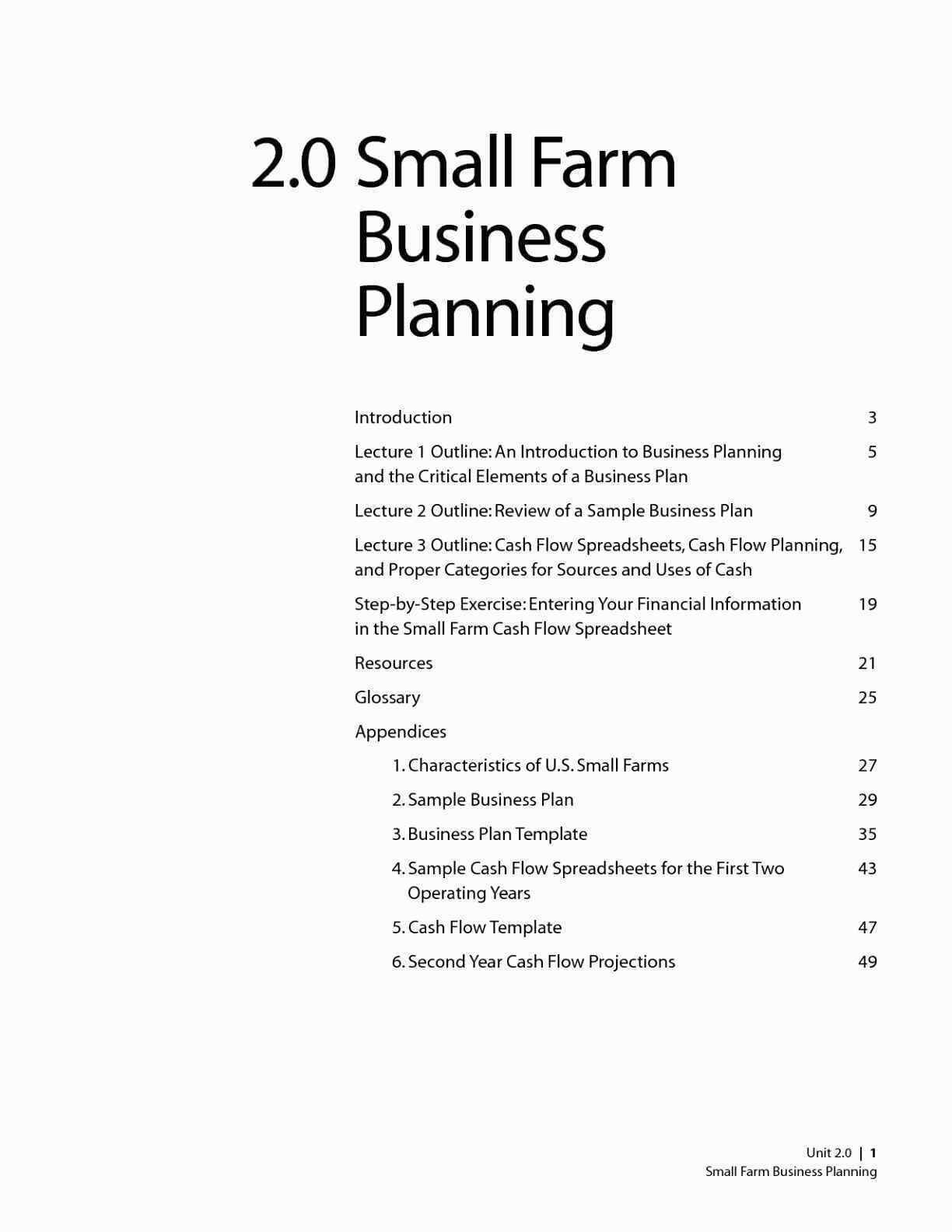 Agriculture Business Plan E Free Small Farm Valid Plans For Agriculture Business Plan Template Free