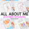All About Me Printable Book Templates - Easy Peasy And Fun with All About Me Book Template