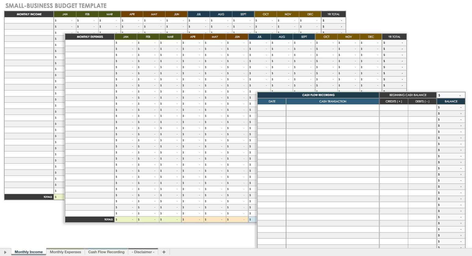 All The Best Business Budget Templates | Smartsheet For Business Budgets Templates