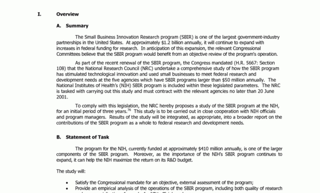 Annex B Sample Proposal | An Assessment Of The Small within Business Analysis Proposal Template