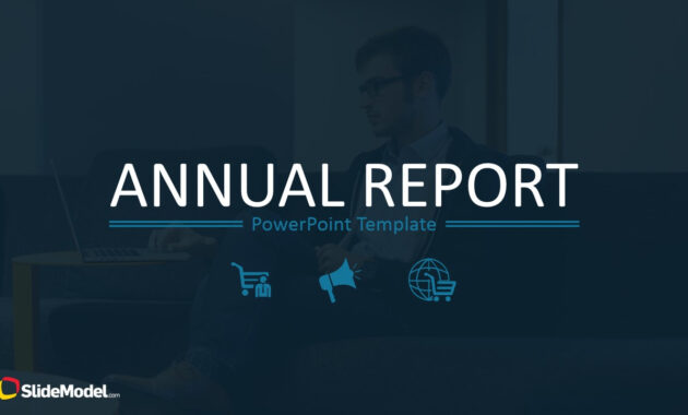Annual Report Template For Powerpoint inside Annual Report Ppt Template