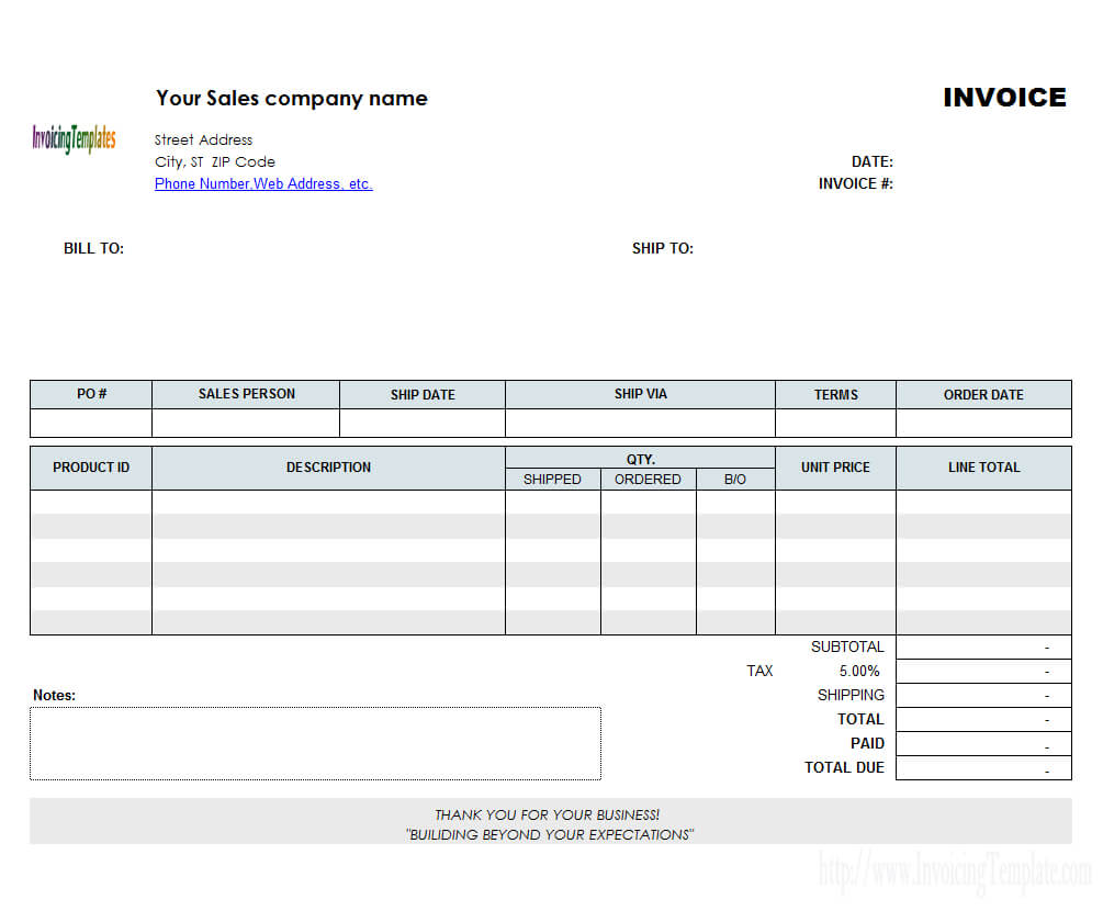Australian Invoice Template Excel | Invoice Example In Australian Invoice Template Word