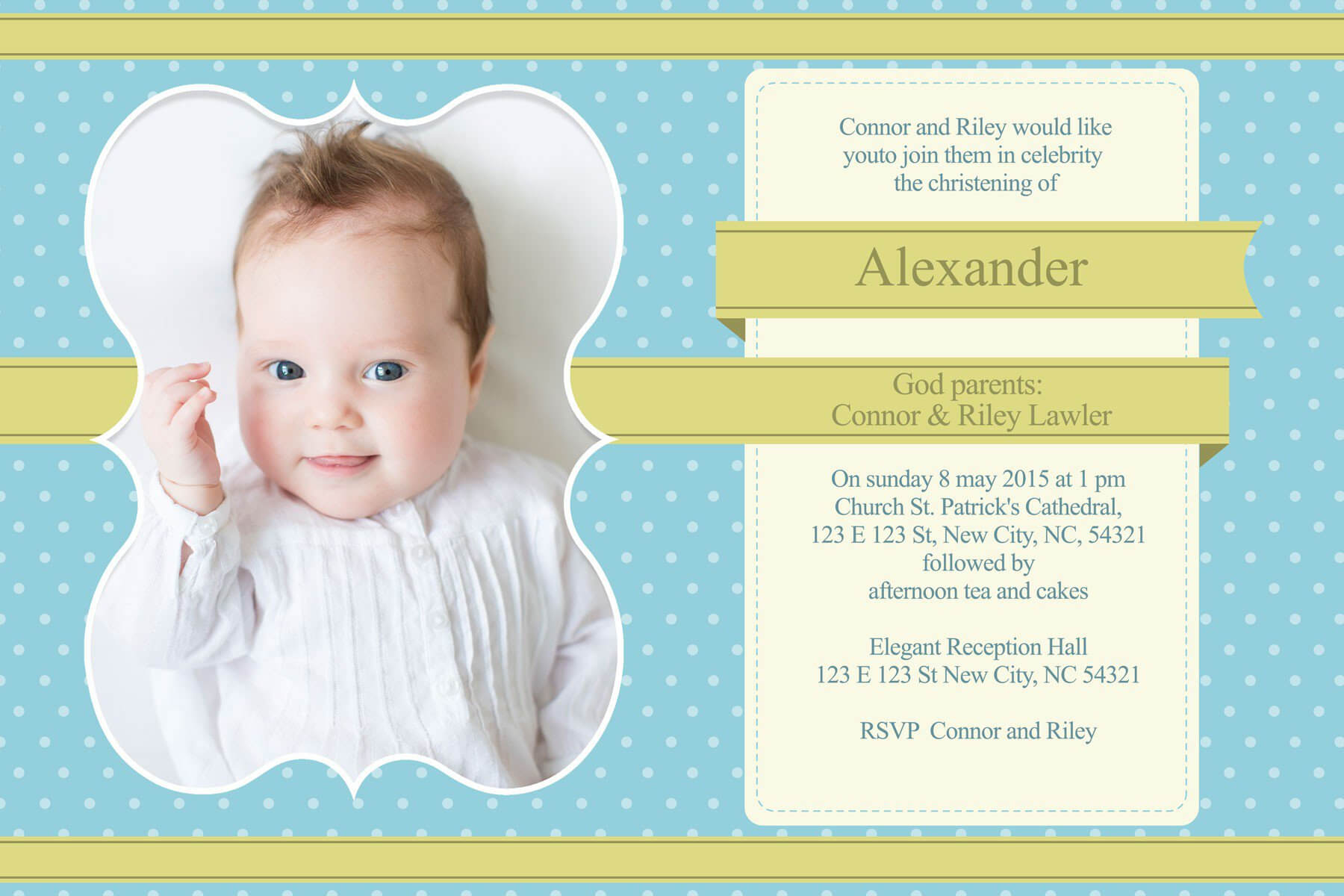 Baptism Invitation Card : Baptism Invitation Card For Baby With Regard To Baptism Invitation Card Template