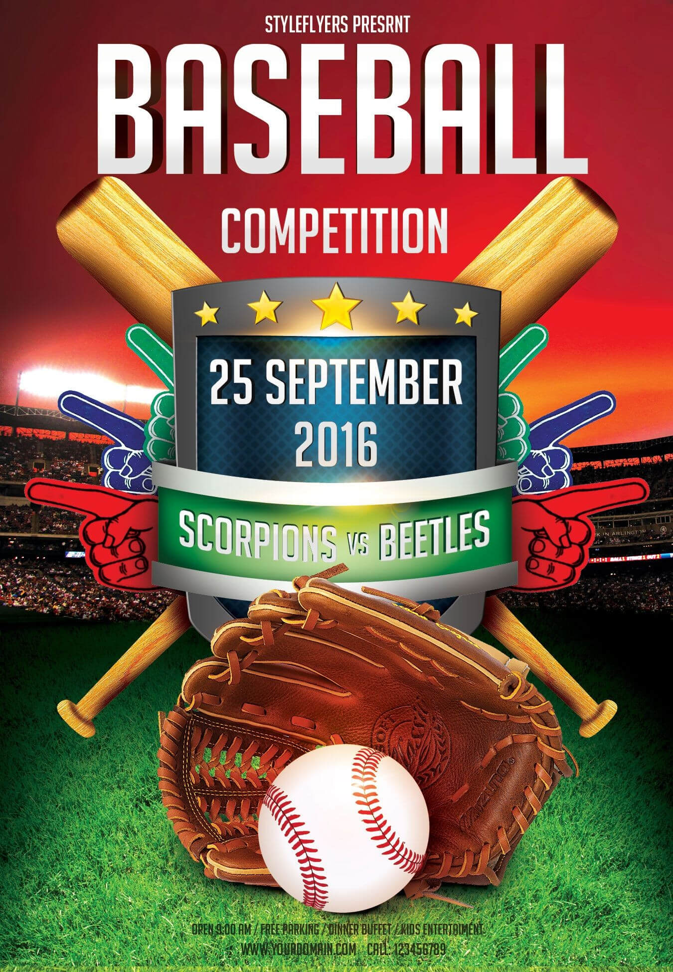 Baseball Flyer Template Word Templates Brochure In Baseball Fundraiser Flyer Template