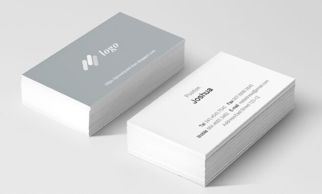 Basic Business Card Powerpoint Templates - Powerpoint Free with Business Card Powerpoint Templates Free