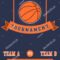 Basketball Tournament Flyer Poster Template Stock Vector Within Basketball Tournament Flyer Template