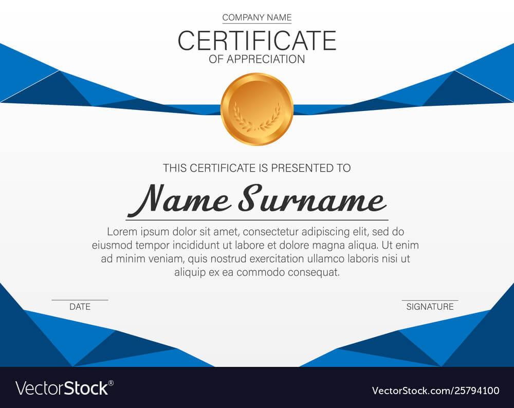 Beautiful Certificate Template Within Beautiful Certificate Templates