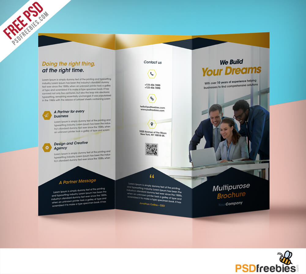 Best Brochure Templates Free Download – Tunu.redmini.co With Business Flyer Templates Free Printable