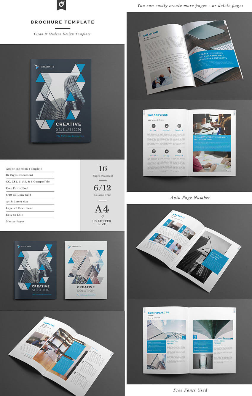 Best Design Brochure Templates For Creative Business Plan In Brochure Templates Free Download Indesign