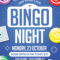 Bingo Night Flyer Inside Bingo Night Flyer Template