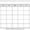 Blank Calendar Templates – Colona.rsd7 Throughout Blank Calander Template