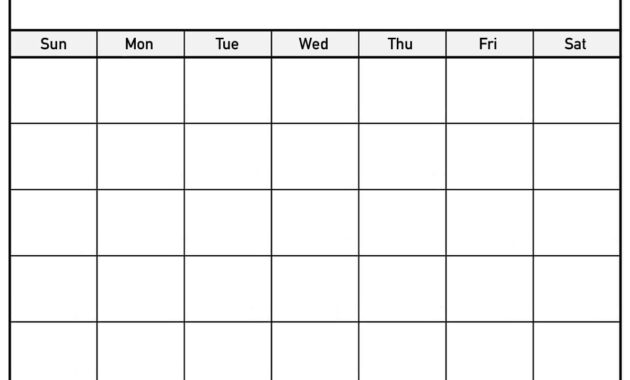 Blank Calendar Templates - Colona.rsd7 throughout Blank Calander Template
