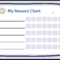 Blank Chart Reward | Templates At Allbusinesstemplates In Blank Reward Chart Template