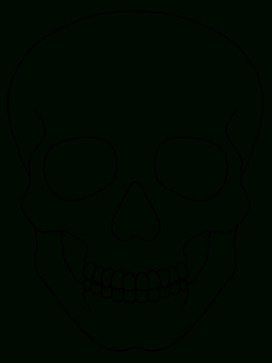 Blank Drawing Skull, Picture #962147 Blank Drawing Skull Throughout Blank Sugar Skull Template