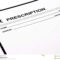 Blank Prescription Pad Stock Image. Image Of Doctor Regarding Blank Prescription Pad Template