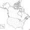 Blank Printable Map Of The United States And Canada Blank Inside Blank Template Of The United States