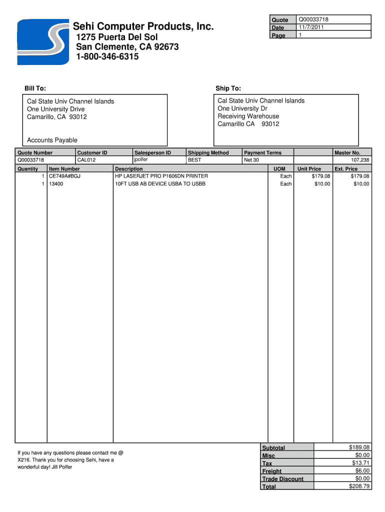 Blank Quotation Editable Form – Fill Online, Printable With Regard To Blank Estimate Form Template