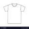 Blank T Shirt Template Throughout Blank Tee Shirt Template