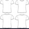 Blank T-Shirts Template in Blank Tee Shirt Template