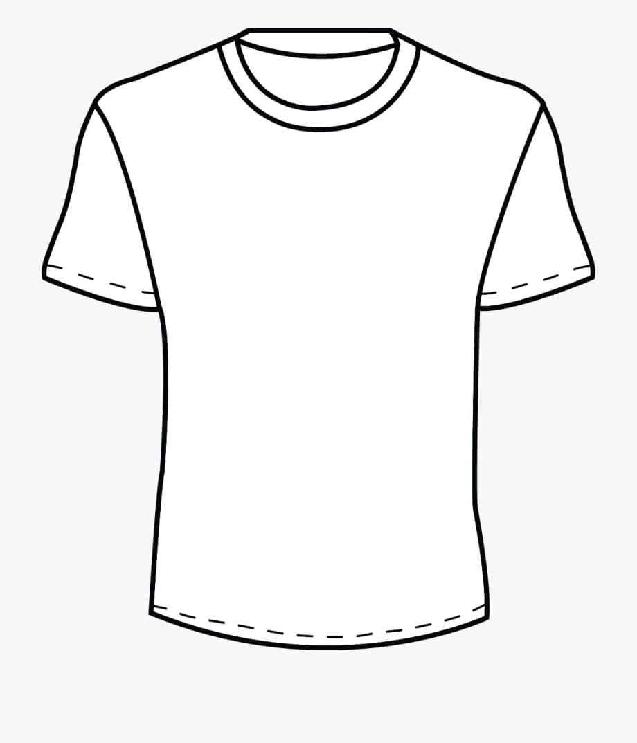 Blank Tshirt Template Png – Mens T Shirt Outline Intended For Blank T Shirt Outline Template