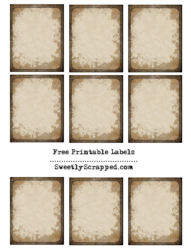 Book Label Template Free ] – Free Customizable Printable For Book Label Template Free