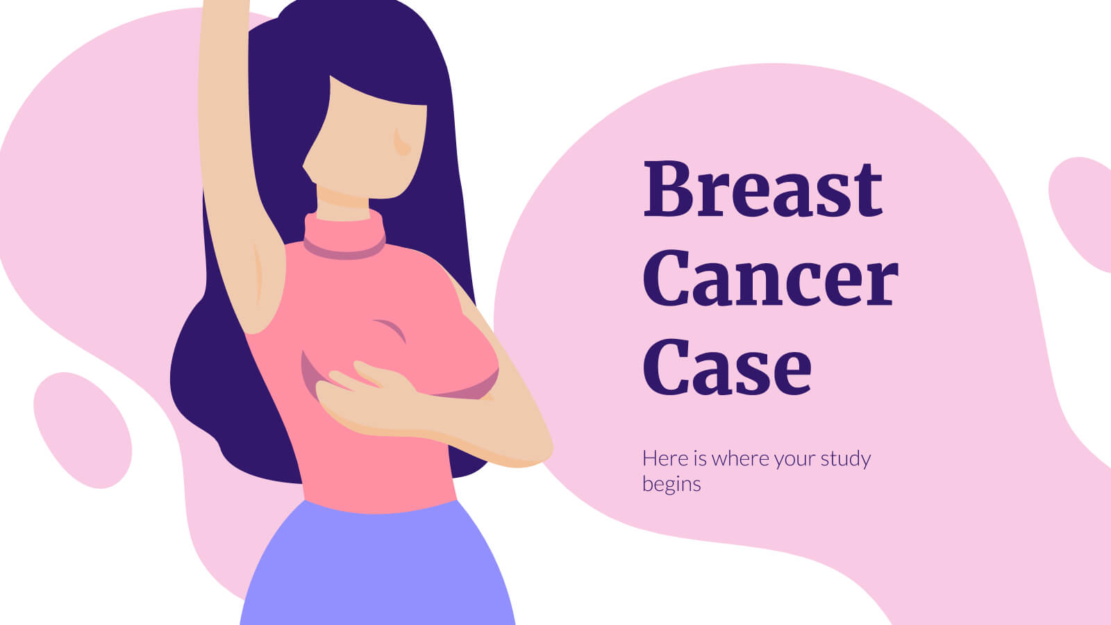 Breast Cancer Case Google Slides Theme And Powerpoint Template For Breast Cancer Powerpoint Template