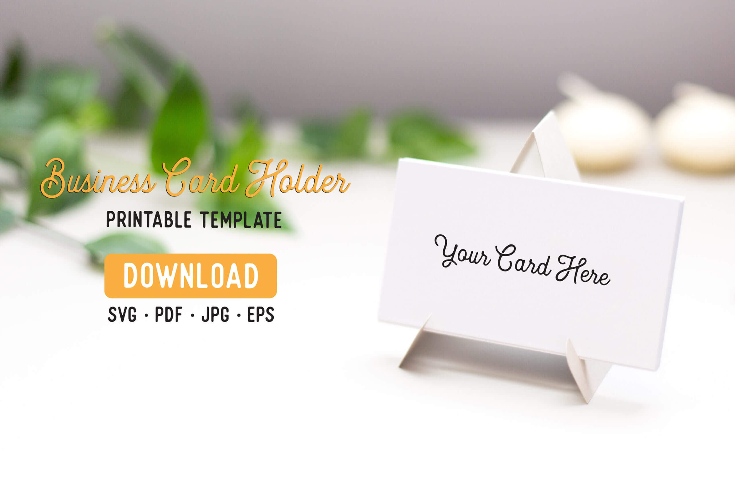 Business Card Stand Template Inside Card Stand Template