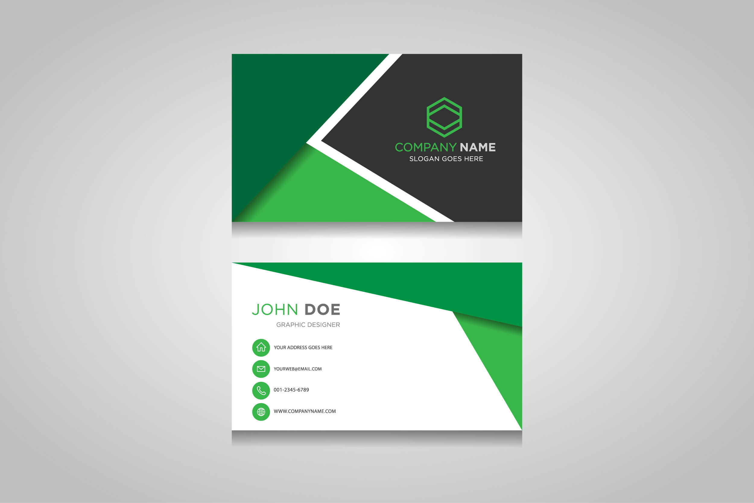 Business Card Template. Creative Business Card Throughout Buisness Card Template
