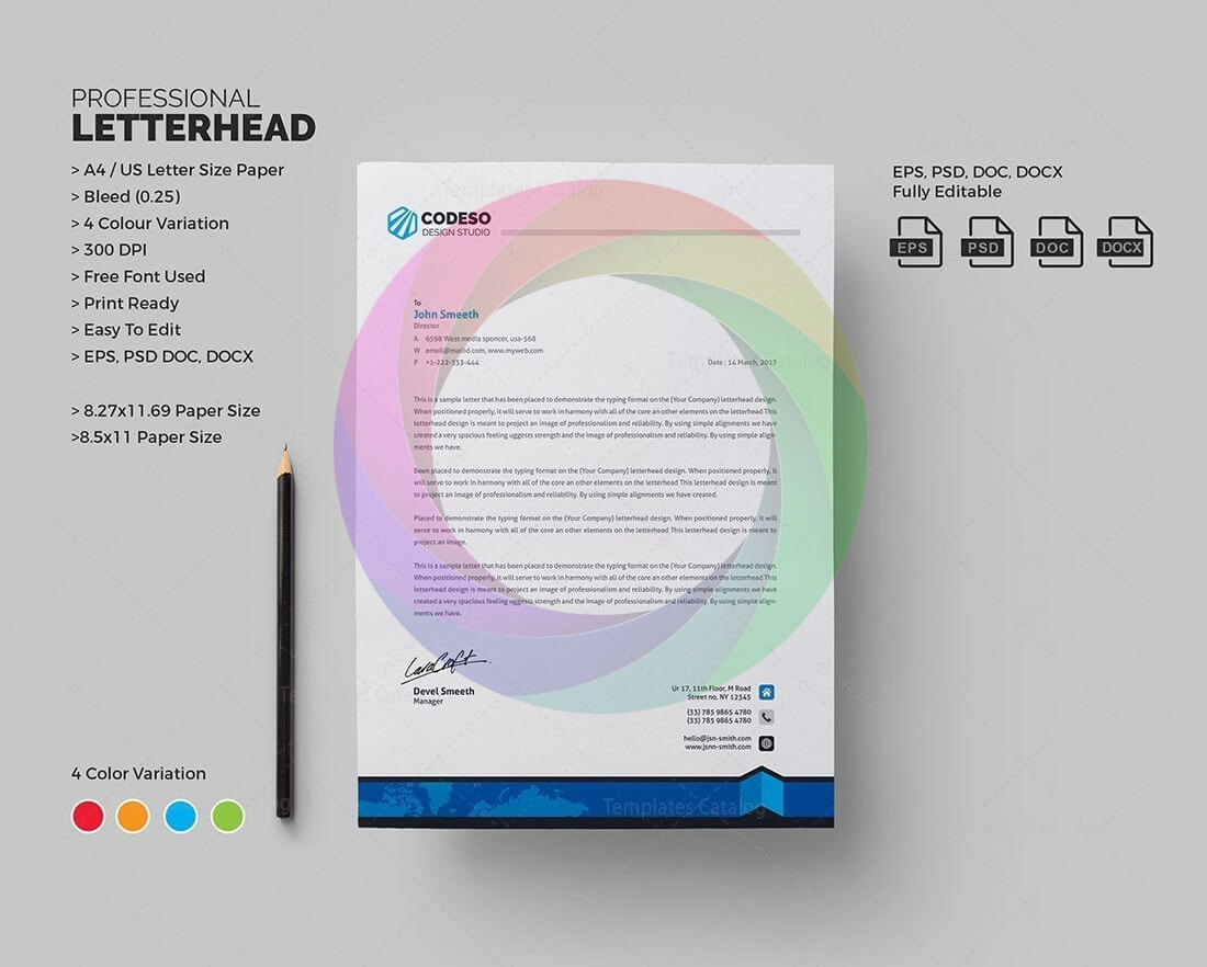 Business Corporate Letterhead Template - Graphic Templates throughout 8 5X 11 Business Card Template Business Corporate Letterhead Template – Graphic Templates Throughout 8 5X 11 Business Card Template